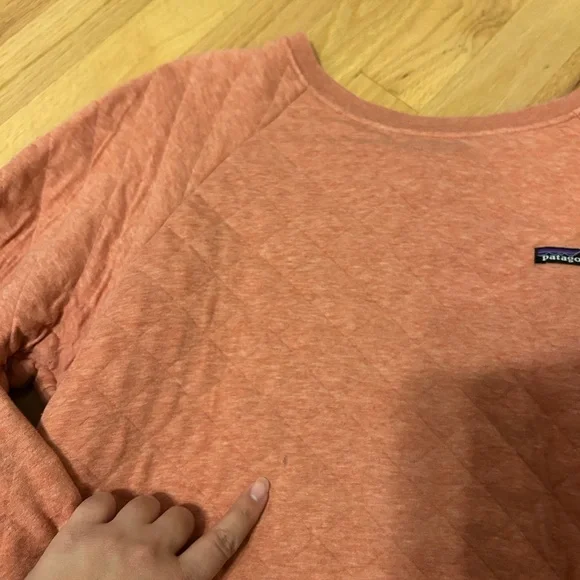 Patagonia Rust Quilted Pullover - Picture 2 of 4